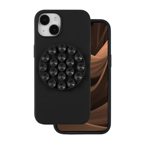 Silikonfodral för iPhone 14 6,1\" svart