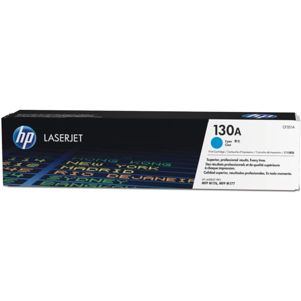 HP 130A Cyan 1000 sidor Toner CF351A