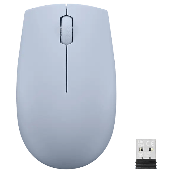 Lenovo 300 Wireless Compact Optisk trådlös Blå blå