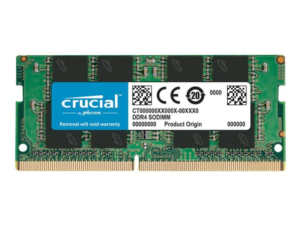 Crucial DDR4 SDRAM 8GB CL22 Icke-ECC SO DIMM 260-PIN