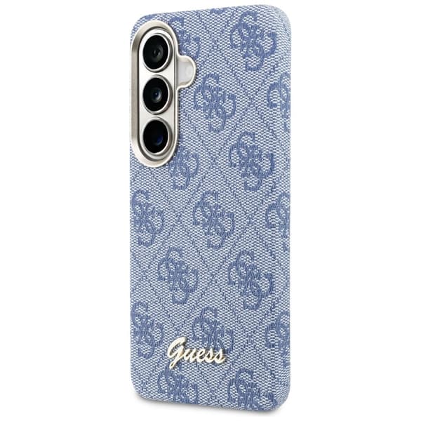 Guess skal 4G Script MagSafe för Samsung Galaxy S26 blå
