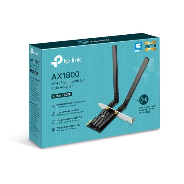 TP-Link Archer TX20E V2 Netvärksadapter PCI Express