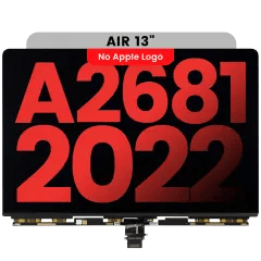 Endast LCD-panel för MacBook Air 13\" (A2681 / A3113 /A3240) (alla år) (Aftermarket Plus)