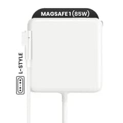 85W MagSafe 1 strömadapter med kabel (L-stil) för MacBook (OEM Grade A/B) (bulkförpackning)
