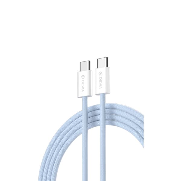 Devia kabel Smart EC325 PD USB-C - USB-C 1,0 m 60W 3A blå blå