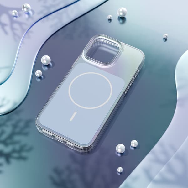 Etteri Hidden Pearl skal för iPhone 16 Pro Max ljusblå