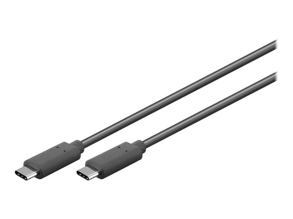 goobay USB Type-C kabel 3m svart svart