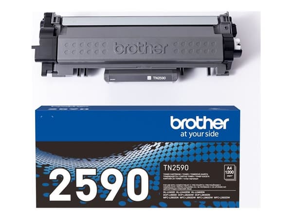 Brother TN2590 svart 1200 sidor Toner