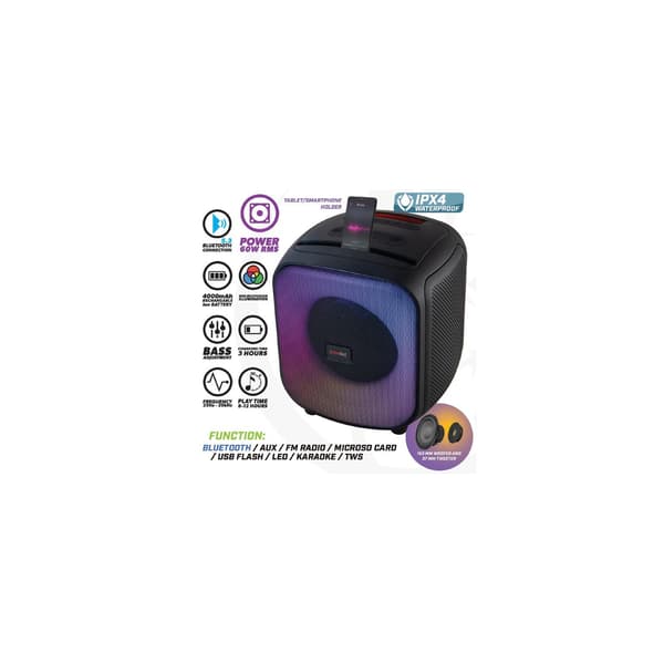 Rebeltec högtalare PowerCube 500 60W RMS