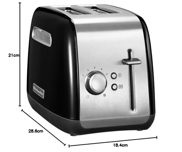KitchenAid Classic 5KMT2115EOB Brödrister svart onyx