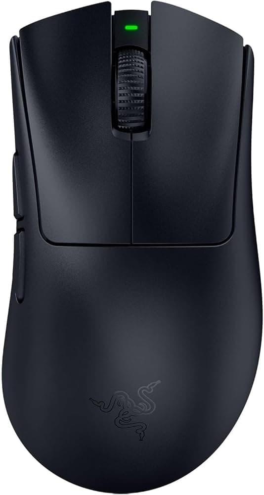 Razer DeathAdder V4 Pro Optisk trådlös Kablet svart