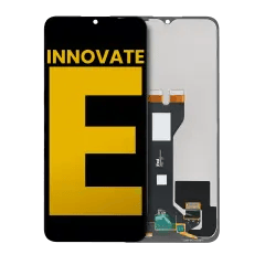 LCD-enhet utan ram för Cricket Innovate E 5G (renoverad) (alla färger) transparent