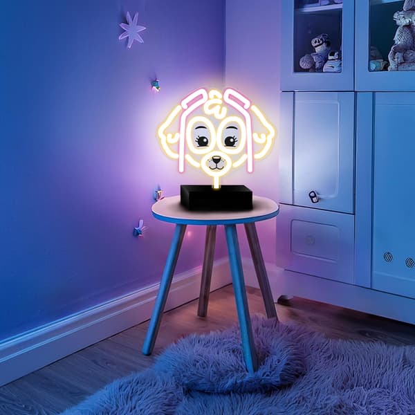 Neon LED på ställ Paw Patrol - Skye OW-120546
