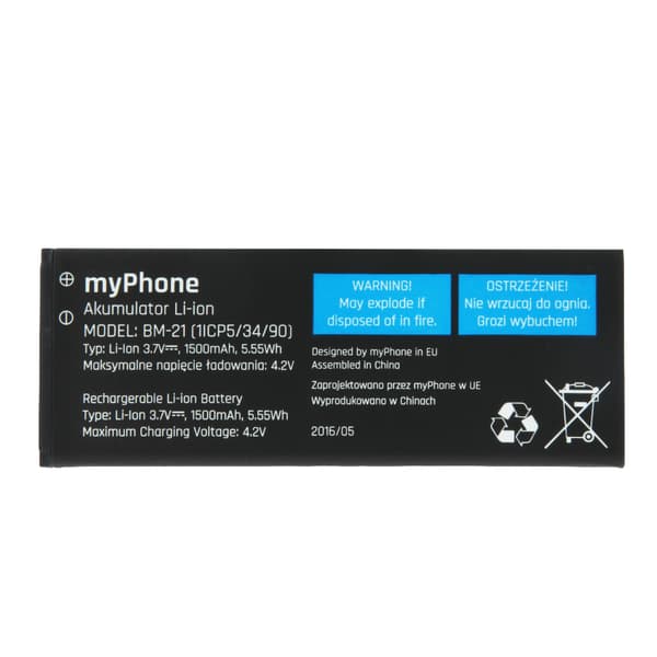 Batteri för myPhone C-SMART IIIS 1500mAh