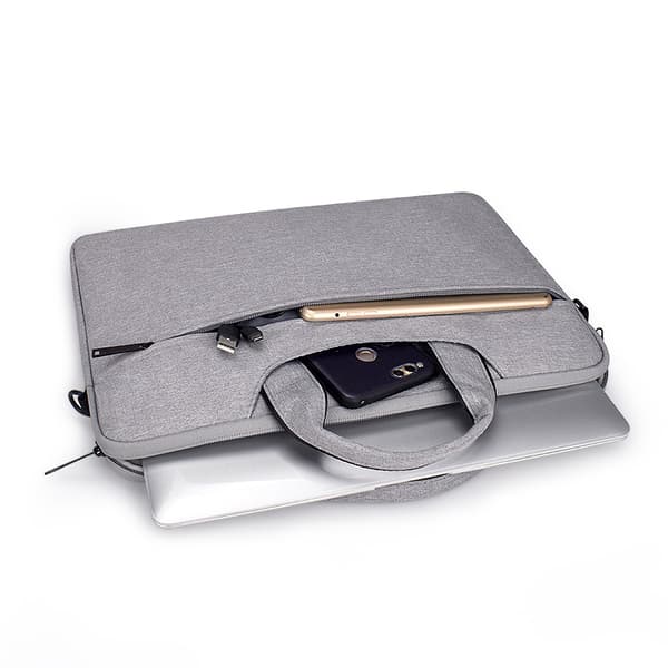 Devia laptopväska / MacBook-väska Justyle 15,4'' grå