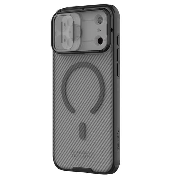 NILLKIN CAMSHIELD PRO MAGNETIC IPHONE 17 PRO MAX / IPHONE 18 PRO MAX, TRANSPARENT SVART