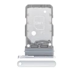 Dubbel SIM-kortshållare för Samsung Galaxy S21 Plus (Phantom Silver)