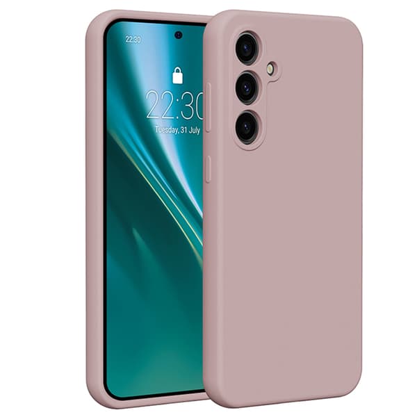Etteri Silikonskal för Samsung Galaxy S23 FE ljusrosa