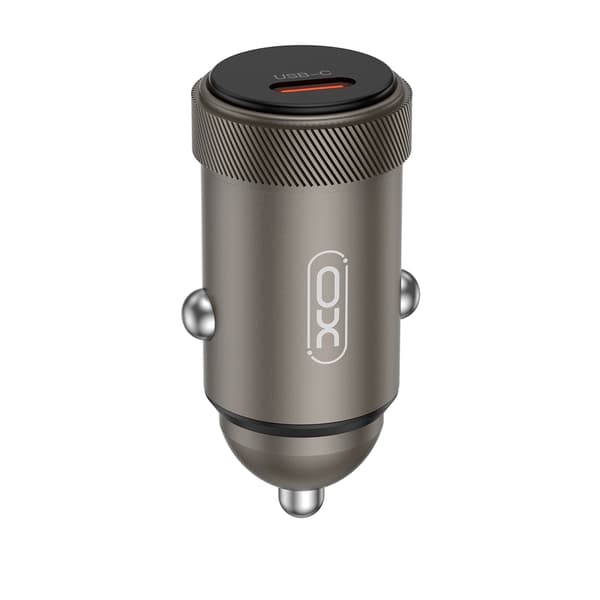 XO billaddare CC70 PD 30W 1x USB-C svart svart
