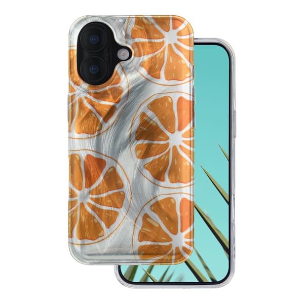 Ultra Trendy Summer skal för iPhone 16 orange orange