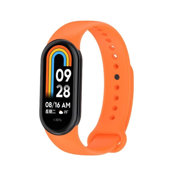 SILIKONREM MI BAND 8 / M8 (3) orange orange