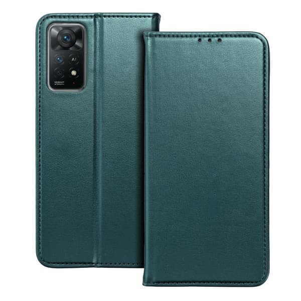 Smart bokfodral för Realme C30 – Mörkgrön grön