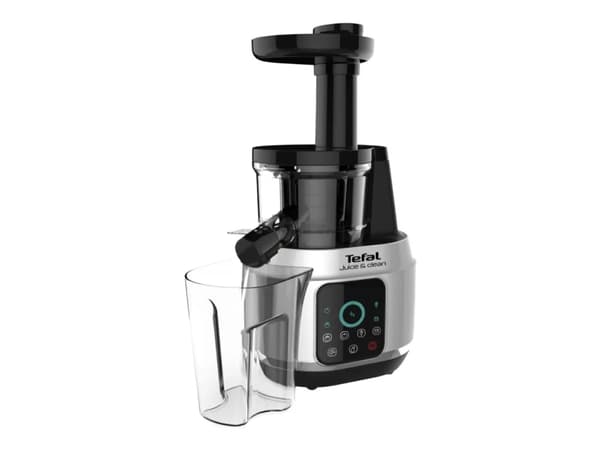 Tefal Juice & Clean ZC420E38 Saftpresser Sölv/svart