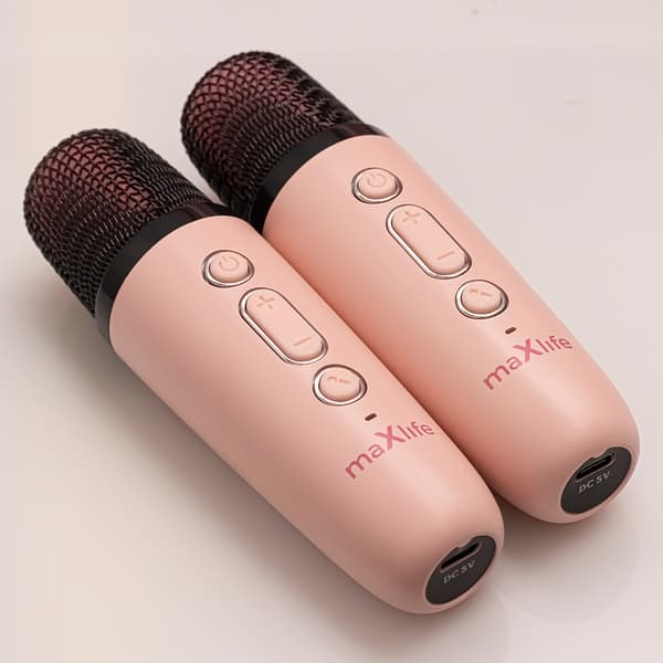 Maxlife Bluetooth karaoke högtalare MXKS-200 vit blå