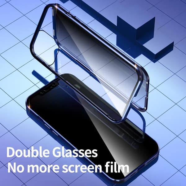 sekretess doubelfodral för Samsung S24 lila