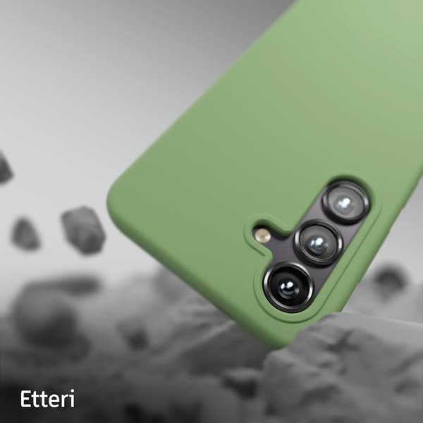 Etteri Silikonskal för Samsung Galaxy S24 FE ljusgrön