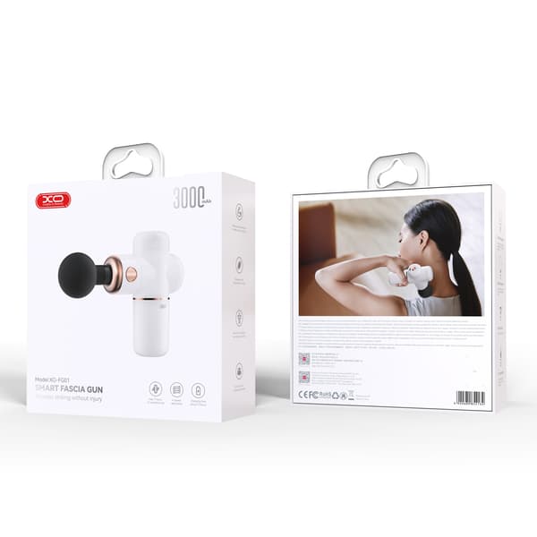 XO kroppsmassageapparat FG01 vit