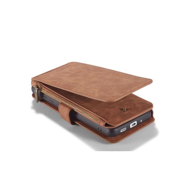 Läderfödral caseme 0018 för iphone 12 mini brun