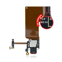 Laddningsport med flexkabel för Google Pixel 4 (amerikansk version)