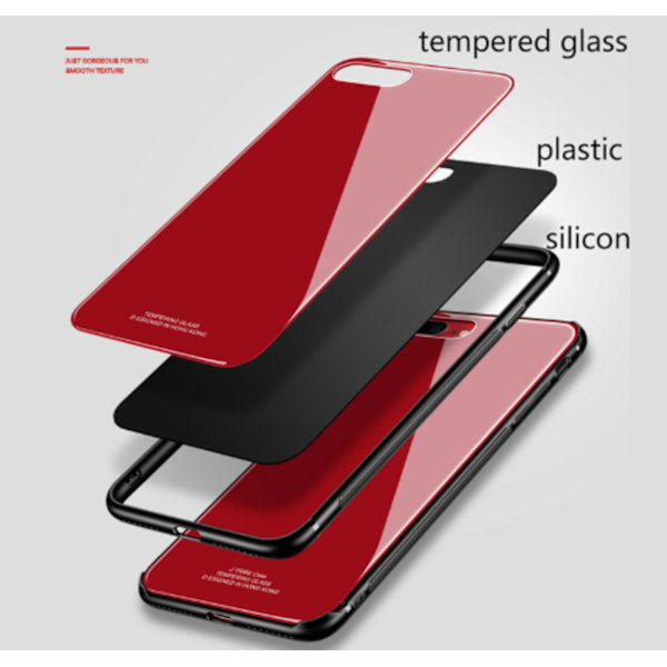 Glas fodral För Iphone 7/8 plus