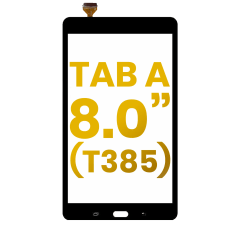 Digitizer för Samsung Galaxy Tab A 8.0\" (2017) (T385) (mobilversion) (svart)