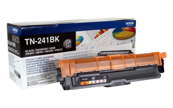 Brother TN 241BK svart 2500 sidor Toner