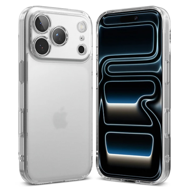 Slimmat silikonskal – Transparent – iPhone 17 Pro Max