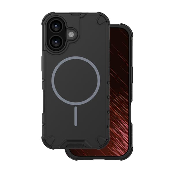 Defender 2in1 Mag-fodral för iPhone 17 6,3\" svart