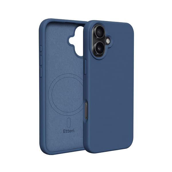 Etteri Silikon Mag skal för iPhone 16 mörkblå blå