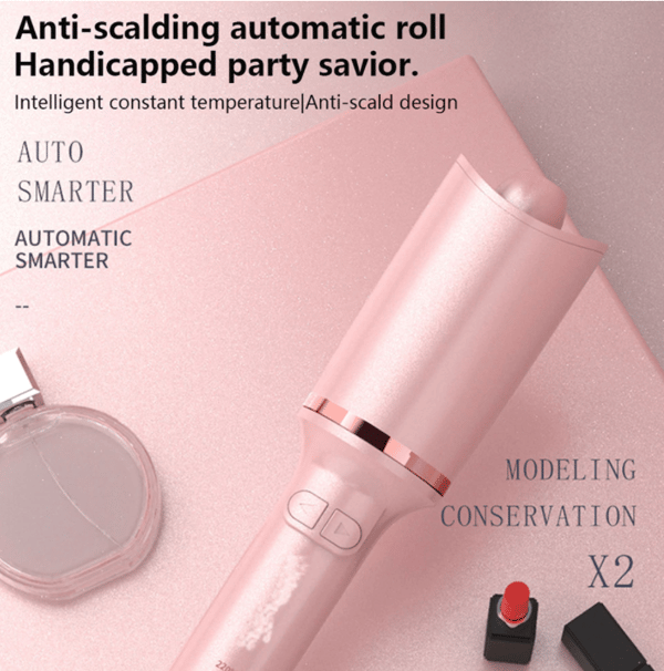 Automatisk hårkrullare grön