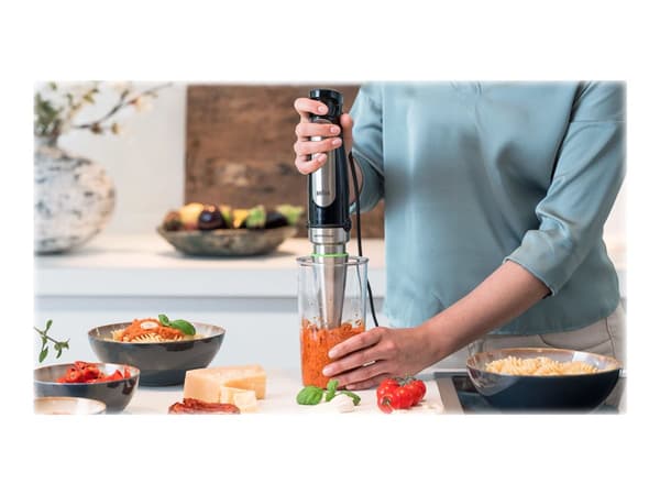 Braun Multiquick 7 MQ 7025X Stavblender Premium svart/börstet rustfrit stål svart