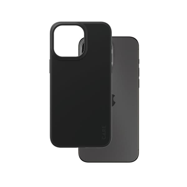 PanzerGlass CARE Fashionable Case for iPhone 15 Plus Black svart