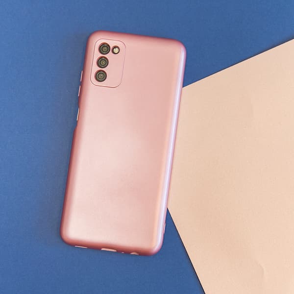 Metallic fodral för Samsung Galaxy A25 5G (global) rosa rosa