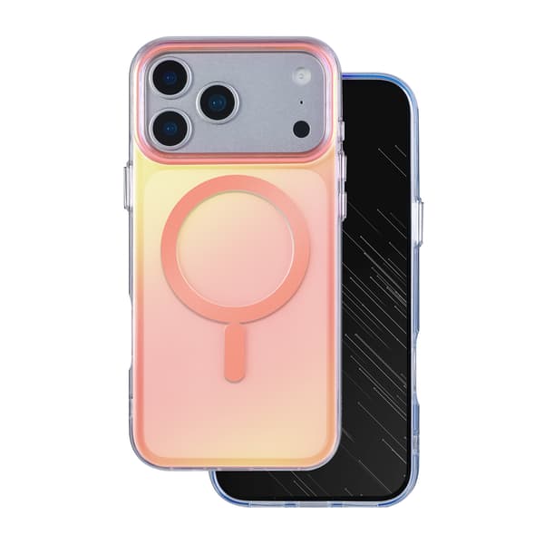 Tecto Shield Aurora-fodral för iPhone 17 Pro 6,3\" / 18 Pro 6,3\" rosa