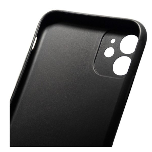 Akryylinen Matt kotelo iPhone 13 puhelimelle, musta black