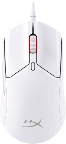 HyperX Pulsefire Haste 2 Optisk Kabling vit