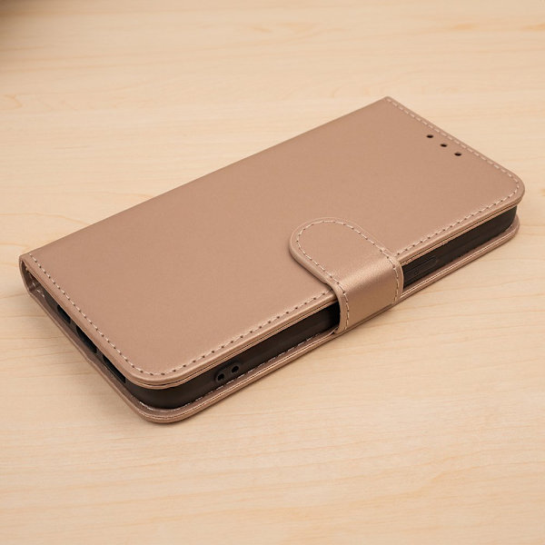 Smart Classic-fodral för Samsung A15 guld gold