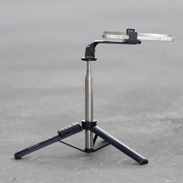 Forever Bluetooth selfie stick stativ SST-100 svart svart