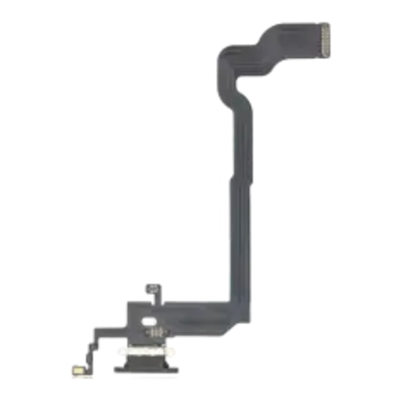 Laddningsport Flexkabel för iPhone X (Eftermarknad) (Rymdgrå)
