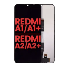 LCD-enhet utan ram för Xiaomi Redmi A1 / Xiaomi Redmi A1+ / Redmi A2 / Redmi A2+ (Eftermarknad Plus) (Alla färger)